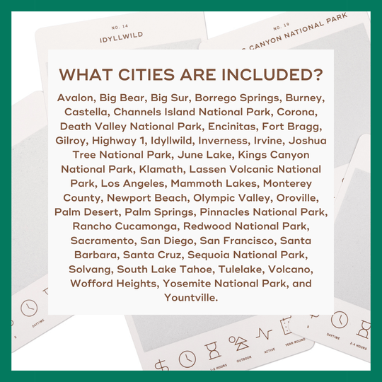 California Adventure Bucket List - Reach International Outfitters